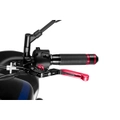 Puig Clutch Lever 3.0 (Foldable Extendable, Red Extendable, Black Lever, Red Adjuster)