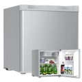 Bar Fridge Mini Freezer Refrigerator Portable Countertop Beverage Cooler - 48L