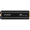 Crucial CT1000T500SSD5 T500 1TB Gen4 NVMe SSD w Heatsink 7300/6800 MB/s R/W 600TBW 1440K IOPs