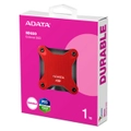 Adata SD620-1TCRD SD620 1TB Red External Solid State Drive, Shock Resistance, USB3.2