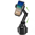 EOCAHO Cup Phone Holder for Car, EOCAHO Universal [No Shaking] Cup Holder Phone Mount with Expandable Base for Car Truck, Adjustable Cell Phone Holder Car,Compatible with iPhone Samsung All Phones