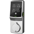 Lockly Secure Pro PGD728WSN Deadbolt Smart Lock with Fingerprint, Bluetooth, Passcode Patent, Satin Nickel (Include WIFI and Sensor) [PGD728WSN]