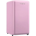 Linarie - Tignes 91L Pink Retro Mini Fridge with Built-In Freezer Compartment LK90TTPINK
