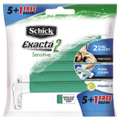 Schick Exacta 2 Disposable Razor Men 5 + 1 pack