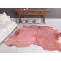 NSW Leather Rose Dyed Cow Hide Rug
