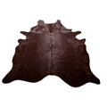 NSW Leather Chocolate Cow Hide Rug