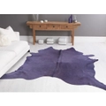 NSW Leather Violet Cow Hide Rug