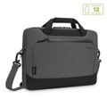 Targus Cypress EcoSmart Slimcase Briefcase - For 13.3"-14" Notebook/Laptop Bag - Grey - Woven Fabric - Handle - Trolley Strap - Shoulder Strap [TBS92602GL]