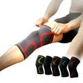 Knee Support Brace Knee Compression Sleeve Arthritis Pad Pain Relief Gym Sports Colour:Black; Size:XL; PACK:1PC