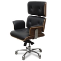Eames Replica Leather Veneer Executive Office Chair