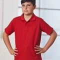 LATROBE - Kids Pique Classic Plain Polo Shirt