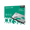 Team T253X6256G0C101 Group 256GB CX2 2.5" SATA III 3D NAND SSD Internal Solid State Drive
