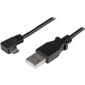 Startech Micro-USB-Charge & Sync Cable - Right-Angle Micro-USB 1m 3ft [USBAUB1MRA]