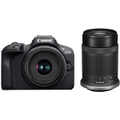 Canon EOS R100 Mirrorless Camera with 18-45mm & 55-210mm Lenses 24.2MP APS-C [R100TKIS]