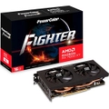 Powercolor Fighter AMD Radeon RX 7600 XT 16GB GDDR6 Graphics Card 2 Slot - 1x 8 Pin Power - Minimum 600W PSU [RX 7600XT 16G-F]