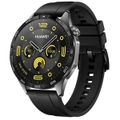 Huawei Watch GT 4 46mm Smart Watch - Black with Stainless Steel Case and Black [Phoinix-B19F Black]