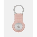Incase Woolenex Apple Air Tag Case Protective Cover Keyring Holder Clip - Pink