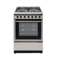 Euro Oven Freestanding 600mm Dual Fuel Stainless Steel EV600DFSX