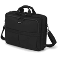 Dicota ECO Top Traveller Carry Bag for 14-15.6 inch Notebook /Laptop (Black) Suitable for Business , with shoulder strap A light notebook case with protective padding and smart storage [D31428]