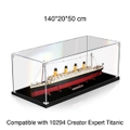 Display Case for Lego 10294 Creator Expert Titanic