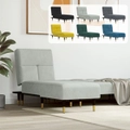 Chaise Longue Reclining Chair Upholstered Lounge Sofa Settee Velvet vidaXL