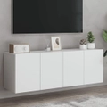 TV Cabinet Wall-mounted Cupboard Entertainment Centre Unit Living Room vidaXL