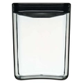 Clickclack 2.8L Display Cube Container Kitchen/Pantry Storage Jar w/ Lid Black