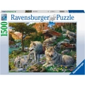 Ravensburger - Wolves in Spring Puzzle 1500 Pieces