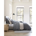 Private Collection Marbella Quilt Cover Set Charcoal
