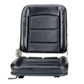 Tractor Seat Excavator Forklift Truck Backrest Seat Suspension Chair PU Leather