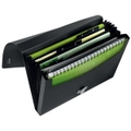 Leitz 5-Pocket Recycled Expanding A4 Document File Storage Organiser Black