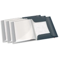 3PK Leitz Cosy 3-Flap A4 Document Folder Display Book File/Paper Organiser Grey