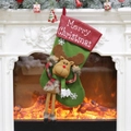 Christmas Stocking Gift Bag Pendant Ornament Decoration - Elk