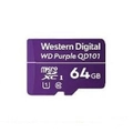 Western Digital Purple SC QD101 Memory Card 64GB MicroSDXC Class 10 [WDD064G1P0C]