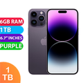 Apple iPhone 14 PRO MAX (1TB, Purple) Australian Stock - As New