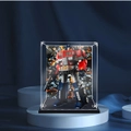 Display King - Acrylic display case with screw for LEGO® Optimus Prime 10302