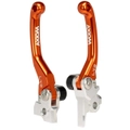 KTM 150 SX 2014 - 2024 Axiom LX-3 Flex Pivot Clutch & Brake Lever Set Orange