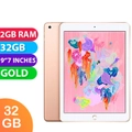 Apple iPad 6 Wifi + Cellular 9.7" (32GB, Gold) - Grade (Excellent)