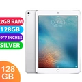 Apple iPad PRO 9.7" Wifi + Cellular (128GB, Silver) - Grade (Excellent)