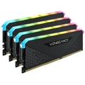 CORSAIR Vengeance RGB RS 32GB 4x8GB DDR4 3600MHz C18 18-22-22-42 Desktop Gaming Memory Black
