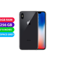 Apple iPhone X Australian Stock (256GB, Space Gray) - Refurbished (Excellent)