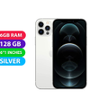 Apple iPhone 12 Pro 5G (128GB, Silver) Australian Stock - As New