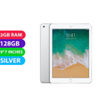 Apple iPad 6 9.7" Cellular (128GB, Silver) - Grade (Excellent)