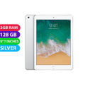 Apple iPad 5 9.7-inch Wifi + Cellular (128GB, Silver) - Refurbished (Excellent)