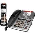 Uniden SS E47+1 Cordless phone , Large Screen and Buttons, Extra Loud Volume, 3 Speed Dial Buttons, Slow Talk Mode For Real Time Voice, Hearing Aid Compatible (T-Coil) [XSE47+1]