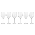 6pc Krosno Harmony Collection 450ml Red Wine Glass Barware Drinking Glasses