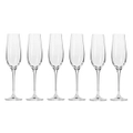 6pc Krosno 180ml Harmony Collection Champagne Flute/Sparkling Wine Barware Glass