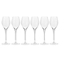 6pc Krosno Harmony Collection 280ml Prosecco/Sparkling Wine Barware/Bar Glasses