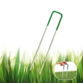 Elora Artificial Grass Pins 400pcs U Tent Pegs Synthetic Fake Lawn Weedmat Turf Fastening