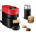 Nespresso Vertuo Pop Coffee Machine + Milk Frother Bundle, Red - BNV150RED
